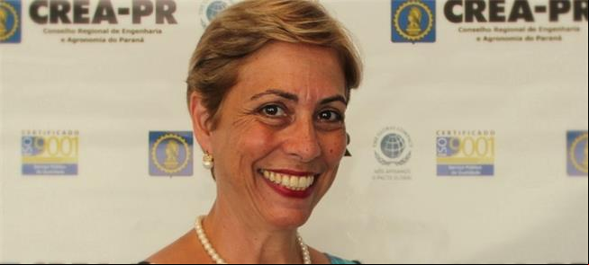 A engenheira Célia da Rosa