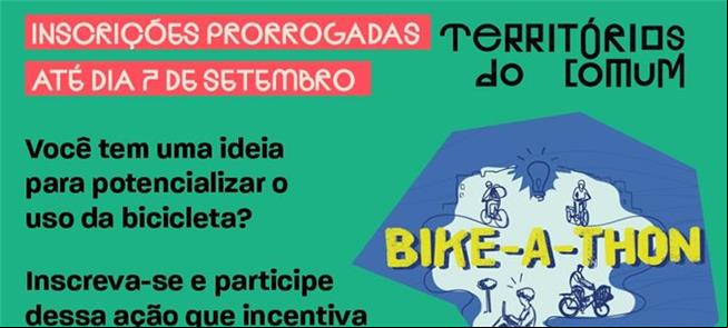 Ideias para uso da bike? Inscrições prorrogadas at